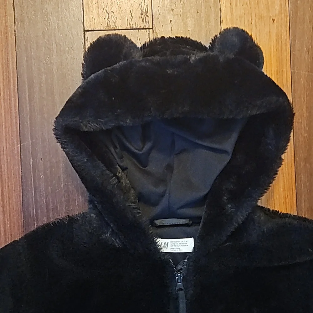 H&M Girls Fur Coat - Picture 4 of 8